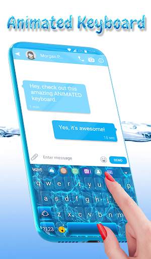 Summer Pool Live Wallpaper & Animated Keyboard скриншот 2