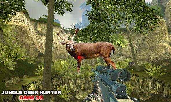 Jungle Deer Hunting Game: 2017 screenshot 1