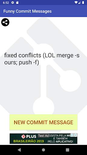 Funny Git Commit Messages 3 تصوير الشاشة