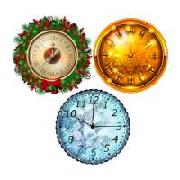 3 New Year Clockfaces For Battery Saving Clocks