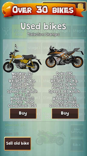 Drag Racing Manager - Motorbike wheelie racing screenshot 5