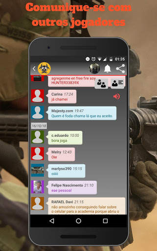 Bate-papo para a comunidade de jogadores screenshot 2