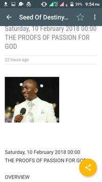 Seed of Destiny Daily Devotional screenshot 1