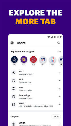 Yahoo Sports: Scores & News screenshot 5