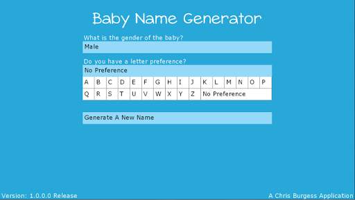 Baby Name Generator screenshot 1