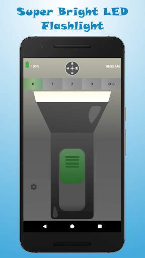 Smart Flashlight - Compass And LED Flash screenshot 2