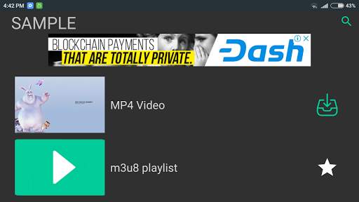 RSS Player (Android TV) screenshot 1