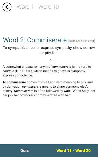 Verbal Advantage - Level 5 screenshot 3