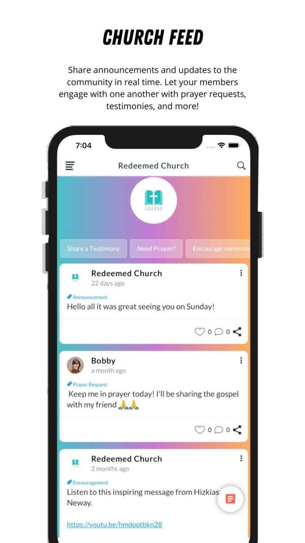 Free Church App  | Youth Group App — churchme screenshot 1
