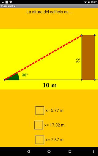 Test trigonometria screenshot 3