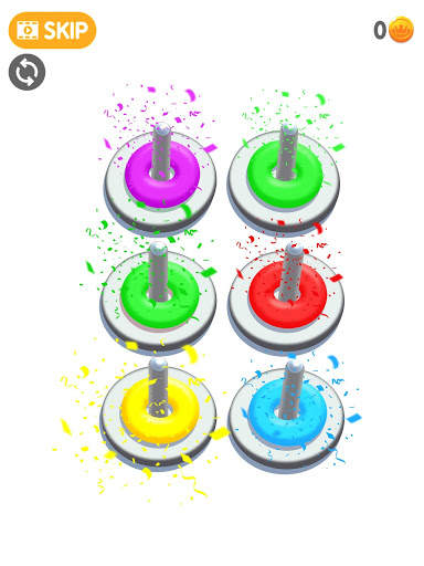 Color Sort 3D: Fun Hoop Stack Sorting Puzzle screenshot 10