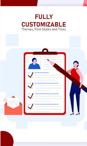 Cv Maker / Resume maker screenshot 5
