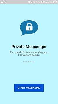 Private Messenger Chat  2019 screenshot 2