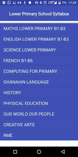 GES SYLLABUS 2019 скриншот 3