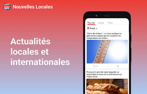 Nouvelles locales - Temps réel screenshot 1