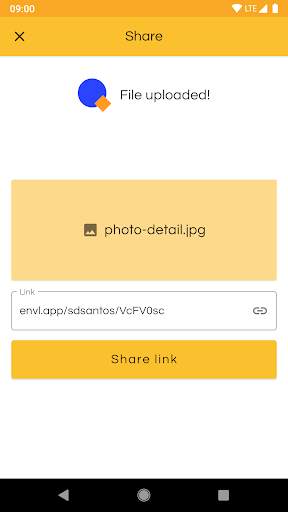Envelop - Upload and Share Files скриншот 4