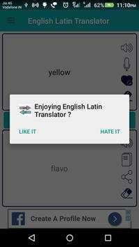 English Latin Translator screenshot 8