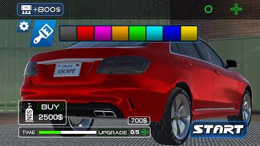Mercedes Escape Police Car screenshot 3