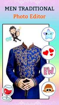 Men Traditional Dresses Photo Suit Editor screenshot 5