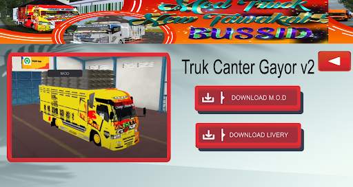 Mod Bussid Truk New Tawakal 5 screenshot 2