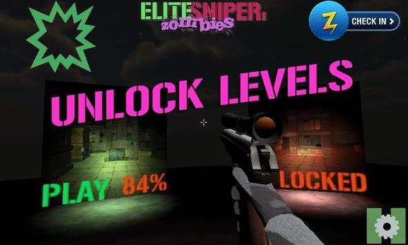 ELITE SNIPER: ZOMBIES screenshot 7
