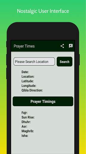 Prayer Times Lite screenshot 2