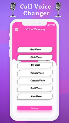 Call Voice Changer - Girl Voice Changer screenshot 2