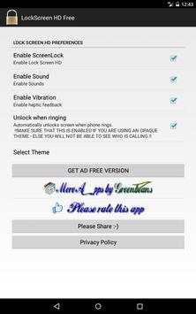 Lock Screen HD Free screenshot 23