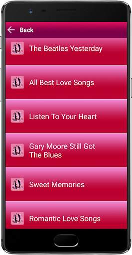 Romantic Love Songs MP3 screenshot 3