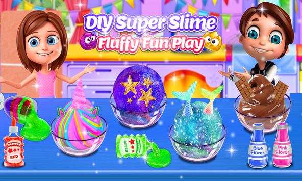 DIY Super Slime Verrücktes Simulator: Fluffy Fun screenshot 1