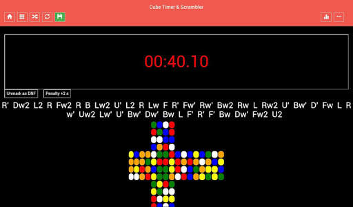 Cube Timer & Scrambler LITE screenshot 11