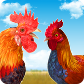 Rooster Race and Run Game icon