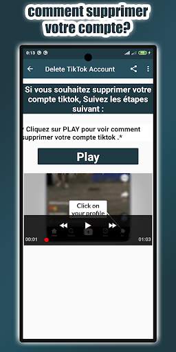 Supprimer Mon Compte screenshot 2