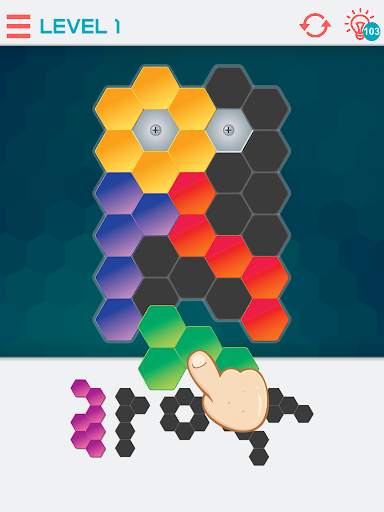 Hexagon Graph: Geometry Puzzle скриншот 20