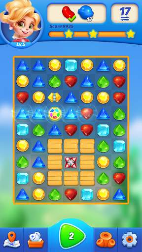 Jewel crush - color match game screenshot 5