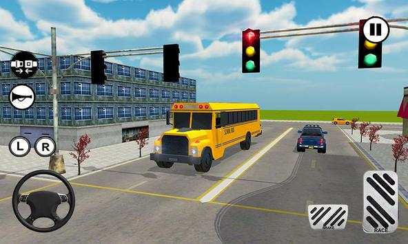 Kota modern Bis sekolah Sopir: Belajar mengemudi screenshot 6