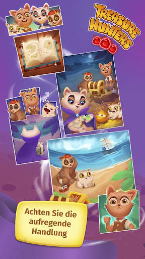 Treasure hunters match-3 screenshot 5