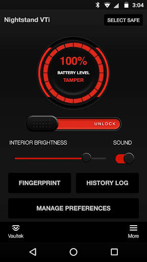Vaultek screenshot 2