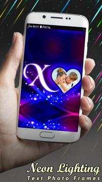 Lighting Text Photo Frames screenshot 6
