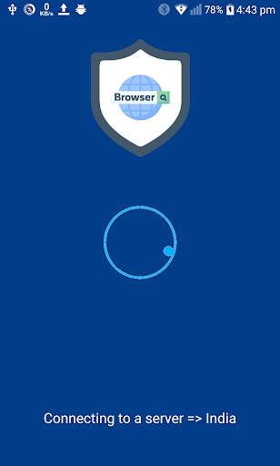 Browser and VPN screenshot 1