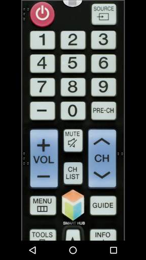 TV Remote Control for LG and Samsung TV screenshot 1