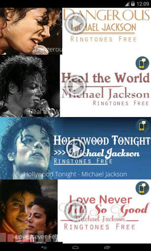 Michael Jackson - Ringtones Free screenshot 2