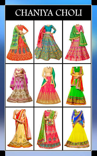 Chaniya Choli Photo Suit Editor screenshot 6