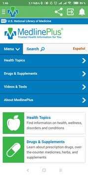 Medlineplus App screenshot 3