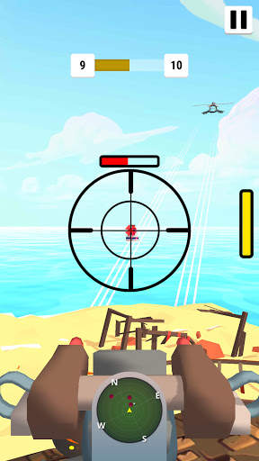Anti Aircraft Gunner - ww2 Shooting Games screenshot 5