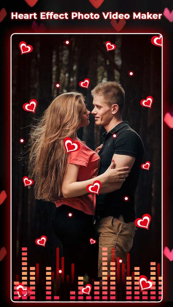 Heart Effect Photo Video Maker screenshot 1
