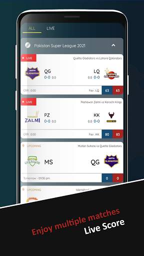 Cricket Exchange Pro - Live Score Line screenshot 1