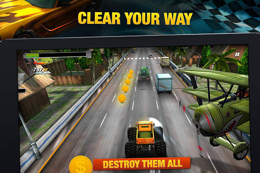 Highway rider: fast racing screenshot 10