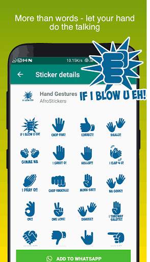 Stickermania - Naija Stickers & Memes for WhatsApp screenshot 7