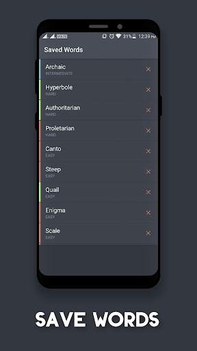 Vocabulary Builder English Words Learning offline screenshot 4